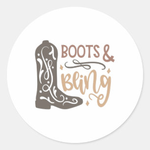 Sticker Rond Bottes et bobines