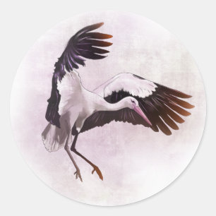 Sticker Rond Bouche
