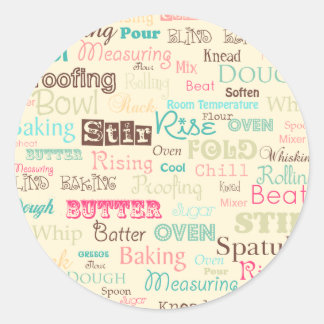 Sticker Rond Boulangerie Lingo {Stickers Rond}