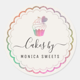 Sticker Rond boulangerie moderne