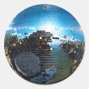 Sticker Rond boule disco