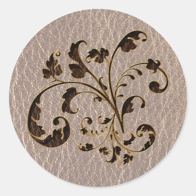 Sticker Rond Bouquet 2 Soft (Devant)