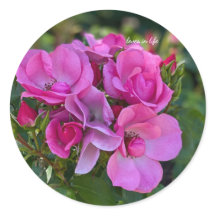 Bouquet de roses roses lavande