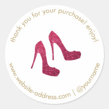 Boutique de talons de Parties scintillant rouge, v