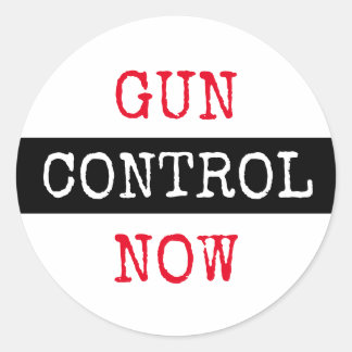 Sticker Rond Bouton Contrôle d'arme maintenant