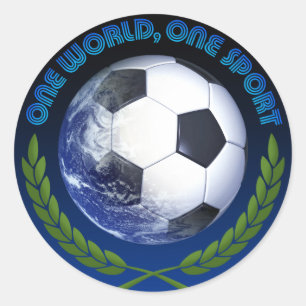 Sticker Rond Boutons OneWorld