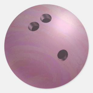 Sticker Rond Bowling