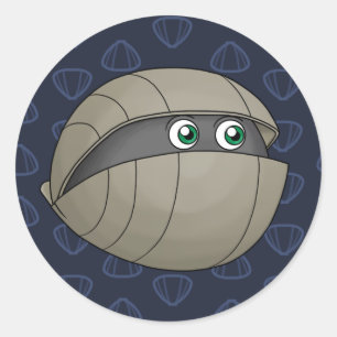 Sticker Rond Brachiopod
