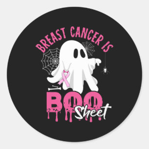 Sticker Rond Braille Cancer
