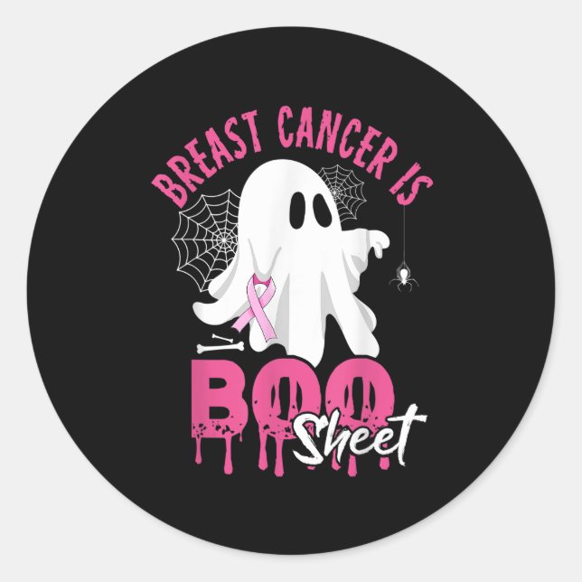 Sticker Rond Braille Cancer (Devant)