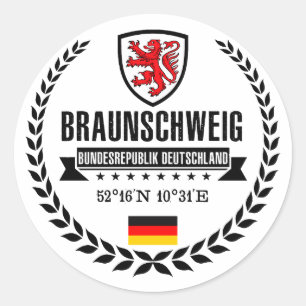 Sticker Rond Braunschweig
