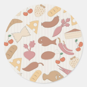 Sticker Rond Brevets alimentaires 2