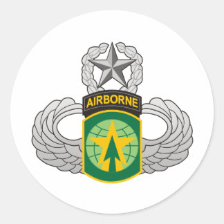 Sticker Rond Brigade du 16e député - Jump Wings
