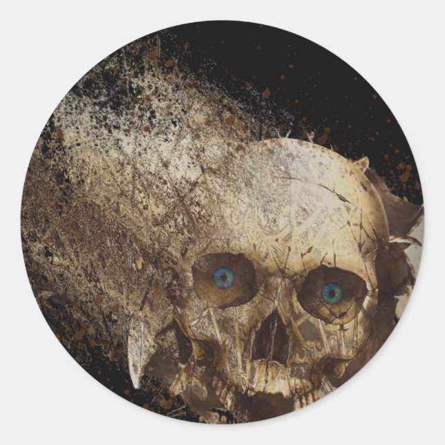 Sticker Rond Brisé (Devant)