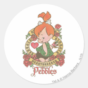 Sticker Rond Brise-coeur PEBBLES™