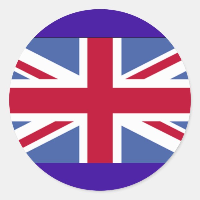 STICKER ROND BRITISH FLAG (Devant)