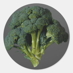 Sticker Rond Brocoli