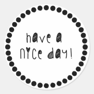 Sticker Rond Broderie