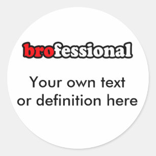 STICKER ROND BROFESSIONNEL