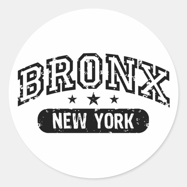 Sticker Rond Bronx (Devant)