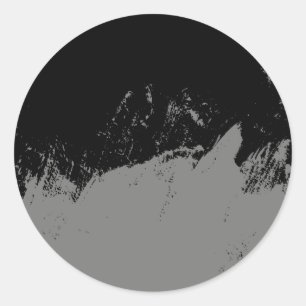 Sticker Rond Brosse 2