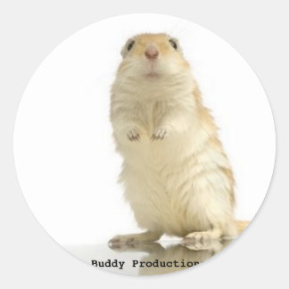 Sticker Rond Buddy Sticker, Buddy Productions