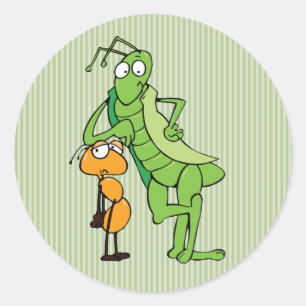 Sticker Rond Bug Buddies