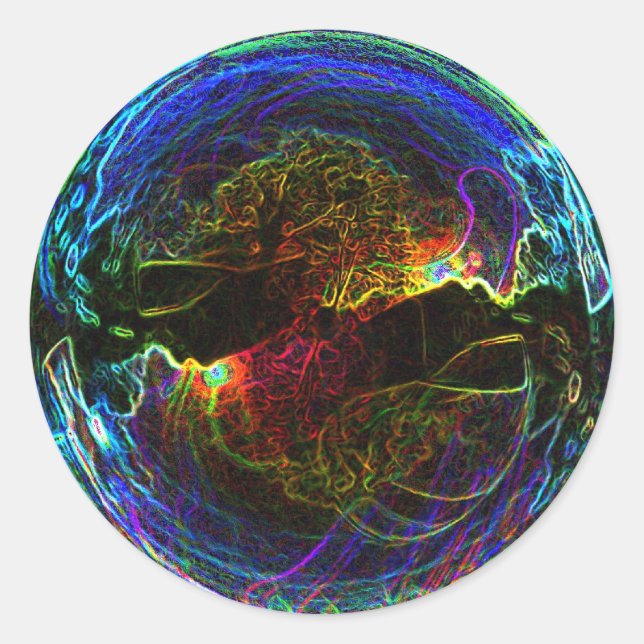 Sticker Rond Bulle (Devant)