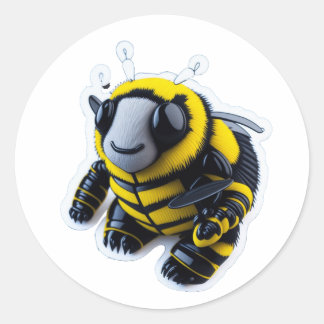 Sticker Rond Bumble