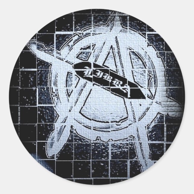 Sticker Rond Bumper rond/Sticker de fenêtre Libra (Devant)