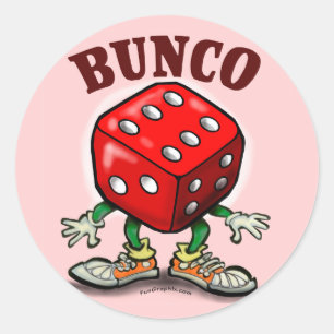 Sticker Rond Bunco (homonymie)