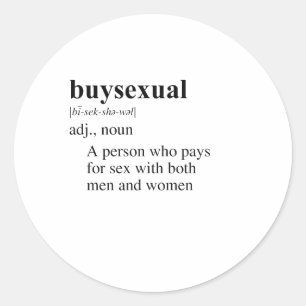 STICKER ROND BUYSEXUEL