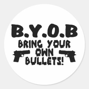 STICKER ROND BYOB