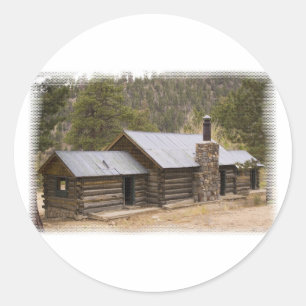 Sticker Rond Cabine de Coon Creek