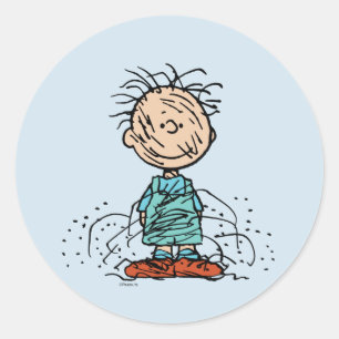 Sticker Rond cacahuètes   Pigpen