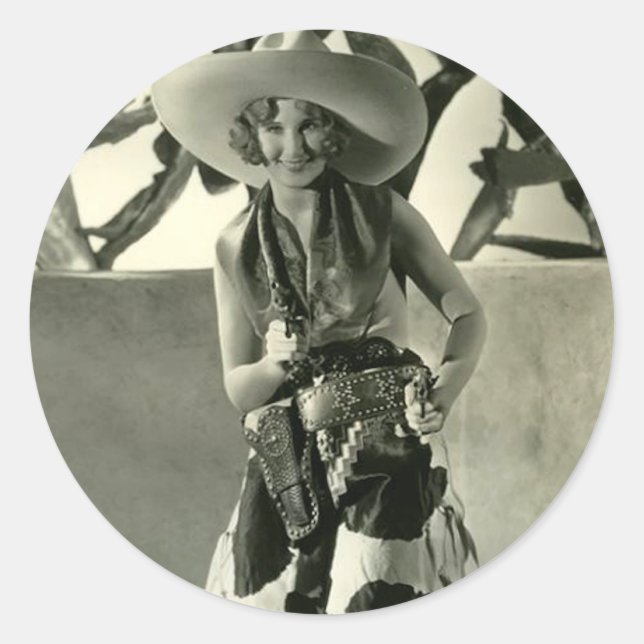 Sticker Rond Cactus Kate (Devant)