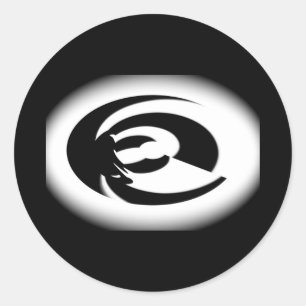 STICKER ROND CADEAU EPS