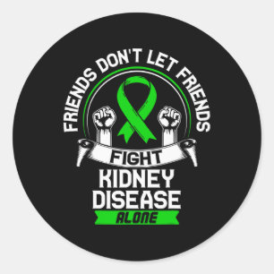 Sticker Rond Cadeau Pour Les Patients Atteints D'Une Maladie Du