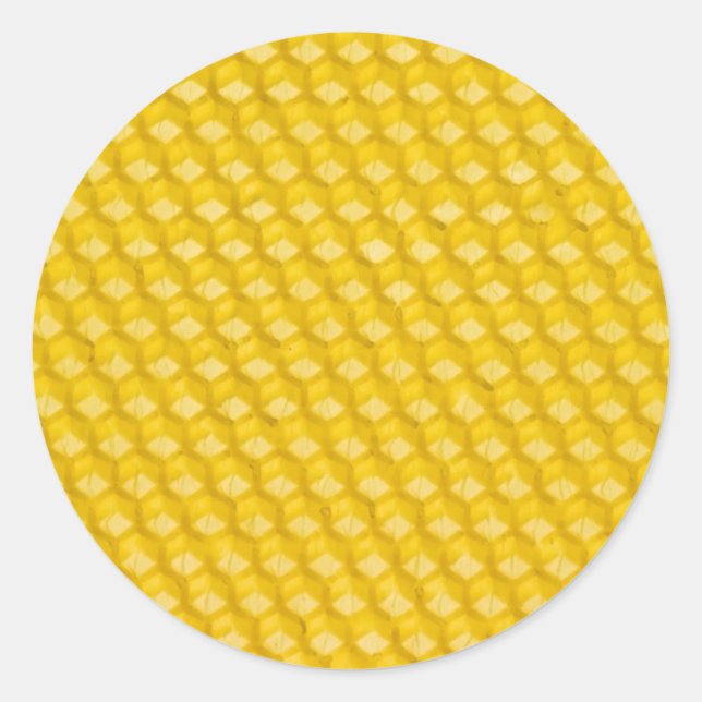 Sticker Rond Cadeaux Arrière - plans Honeypeb (Devant)