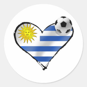Sticker Rond Cadeaux d'AMO de te de football du football de