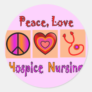 Sticker Rond Cadeaux de soins infirmiers