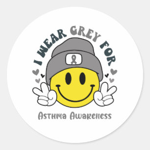 Sticker Rond Cadeaux de soutien au ruban de sensibilisation à l