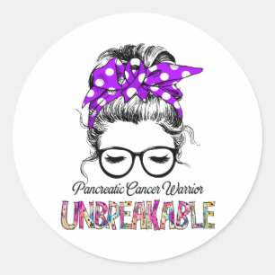 Sticker Rond Cadeaux de soutien au ruban de sensibilisation au
