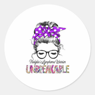Sticker Rond Cadeaux de soutien au ruban de sensibilisation au 
