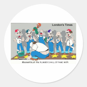 Sticker Rond Cadeaux drôles T-shirts objets de collection pour
