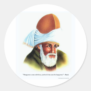 Sticker Rond Cadeaux et objets de collection Rumi Hangovers/Lov