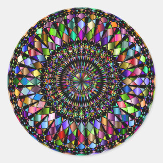 Sticker Rond Cadeaux Mandala