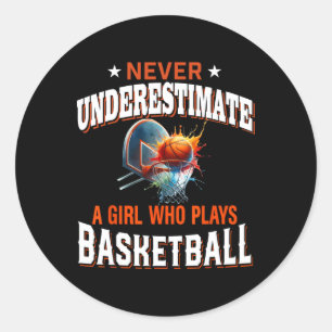 Sticker Rond Cadeaux Sketll Pour Filles Ados Firell Athlete Des