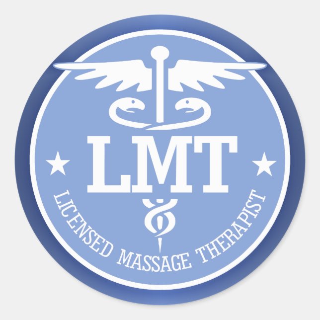 Sticker Rond Caduceus LMT 2 (Devant)