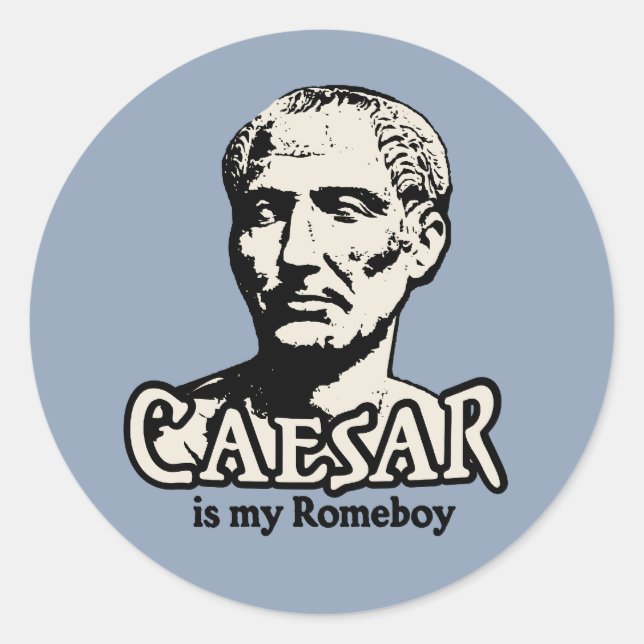 Sticker Rond Caesar Romeboy (Devant)